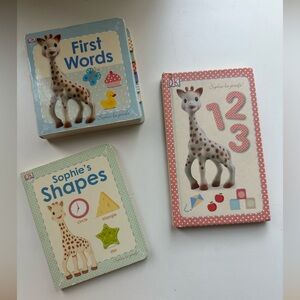 Sophie La giraffe book lot